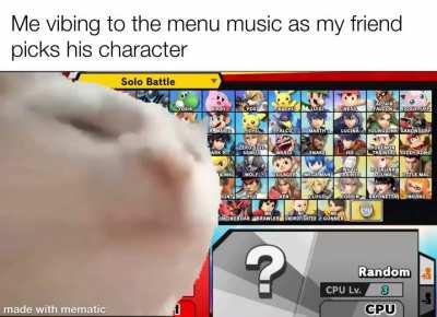 Getting Some Good Vibes Smashbrosultimate