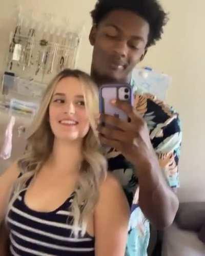 SNOWBUNNY WhiteGirlBlackGuyLOVE REDD TUBE