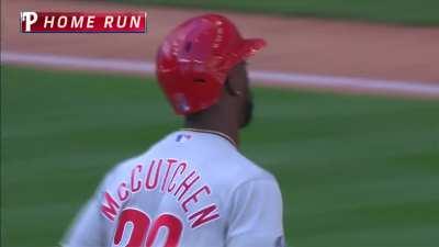 Highlight Andrew Mccutchen Homers To Extend The Phill