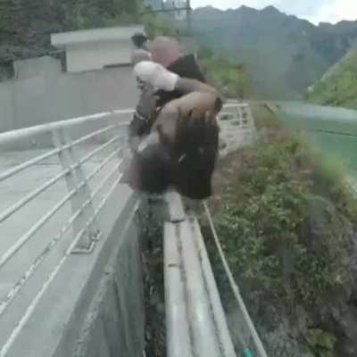 Wcgw Doing A Backflip On The Cliff Pipe Whatcouldgowrong