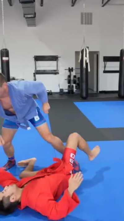 BJJ Brown Belt And Pro MMA Fighter Jeff Chan Trains With