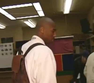 ESPN with Kobe Bryant in high school