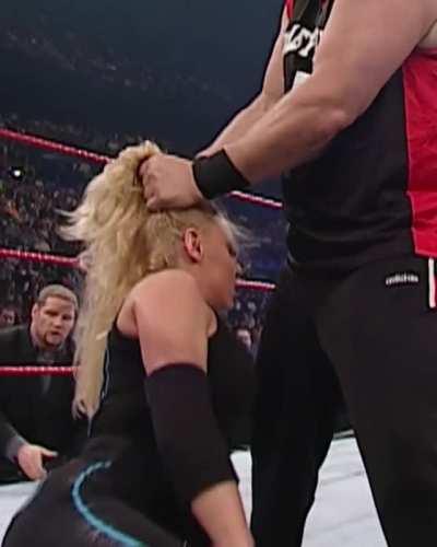 Trish Stratus, feel so bad for her, did it to herself