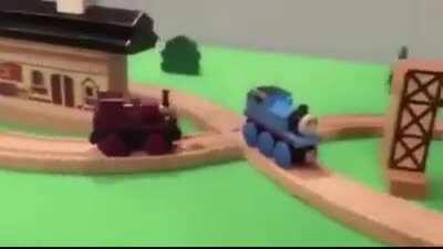 These sick ass Thomas stunts. (Not mine)