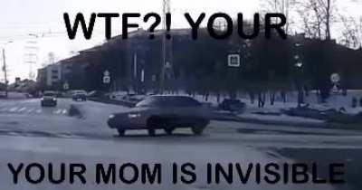 Why yo mama invisible?! 😱