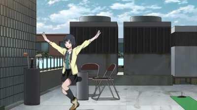 Ema Exercising [Shirobako]