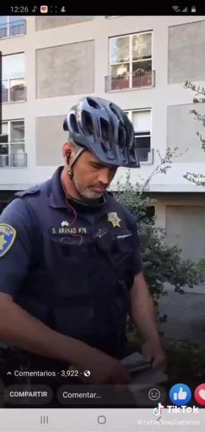 Police take money from street vendor’s wallet for not having a permit. You can see the devastation and fear in his face for being so helpless to do anything about it