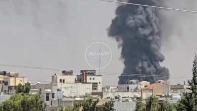 Israel just struck electronics factory in Shiraz-Southern Iran