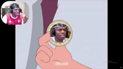 KSI becomes a condom