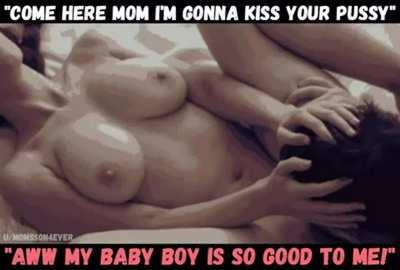 Kissing Mommy's Pussy 😍