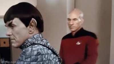 Oh God. Next time you're alone. Just remember. Picard might punch you tf out.