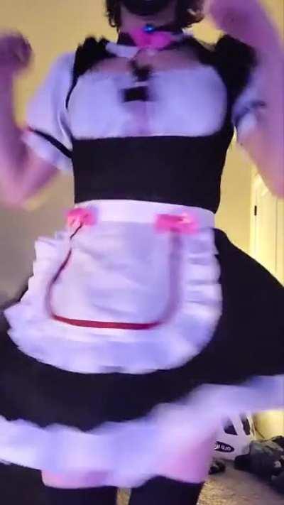 Spinny maid dress hope you like it!!