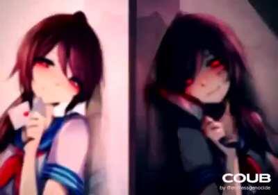 Yandere haftasını böyle taşşaklı bir kliple başlatıyorum herkes için hayırlı ola hergün bir anime klibi #6