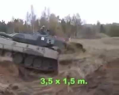 MBT vs anti-tank trench