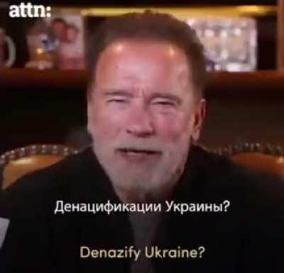 Arnold's message to Russia