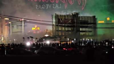 Tropicana Implosion in Las Vegas at 2:30 am this morning