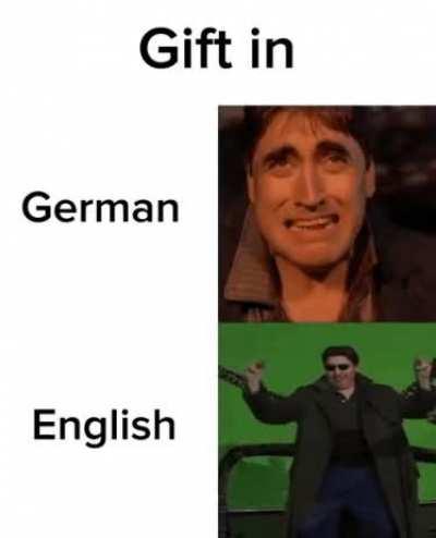 do not give a gift in germany