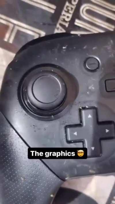 They wasn't graphics 😞