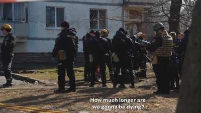 The &quot;war&quot; on citizens in Ukraine this week