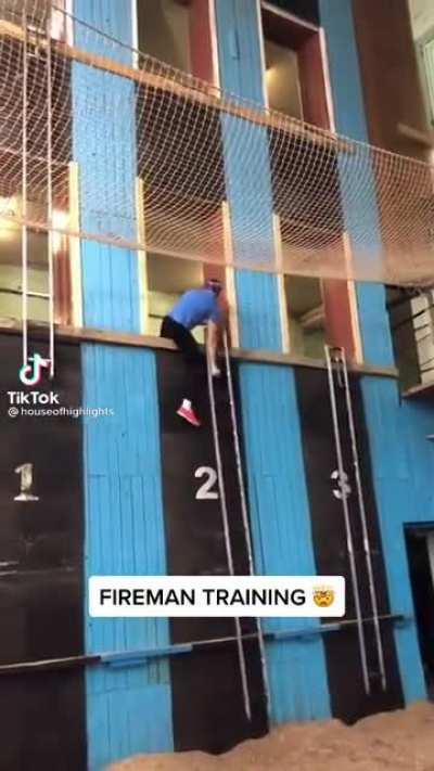 Firefighter training