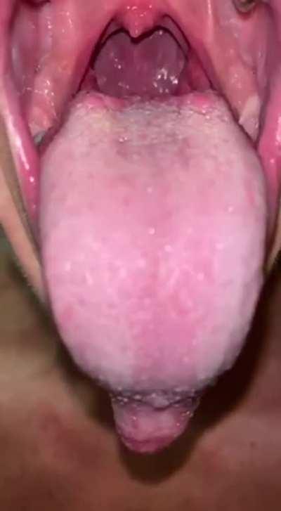 Doll with long tongue