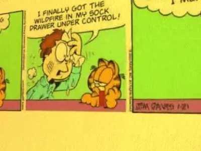 Artist with Alzheimer's Disease Draws a Garfield Comic as his Condition Progresses