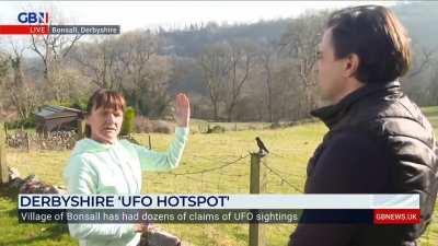 'We saw a disk with coloured lights round it' | Sharon Rowlands on her sighting of a UFO in Bonsall.