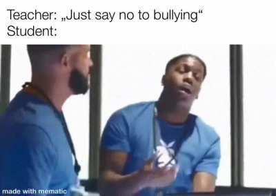 We solved bullying