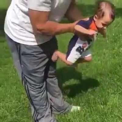 Babies don't like grass