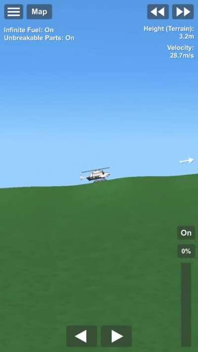 This helicopter is so satisfying when it lands