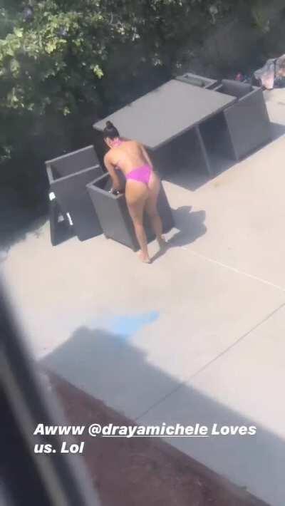 Big Booty View from the top