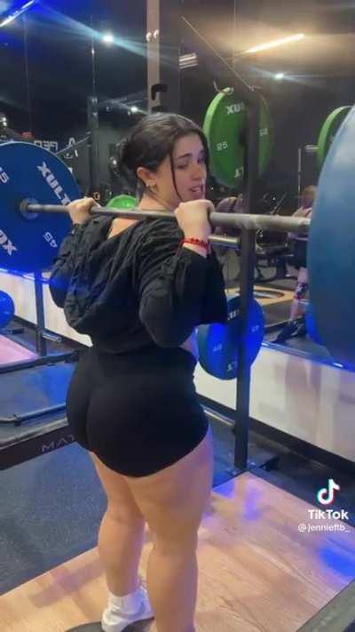 In the gym