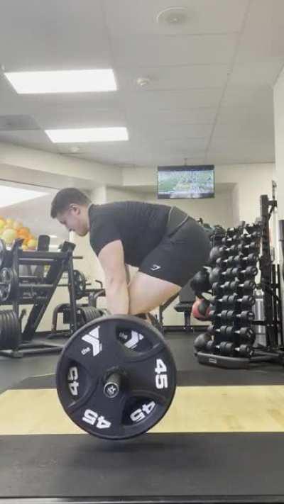 Can I get some feedback on my 405lbs deadlift?