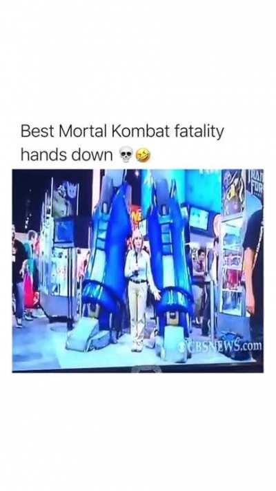 The best Mortal Combat Fatality.