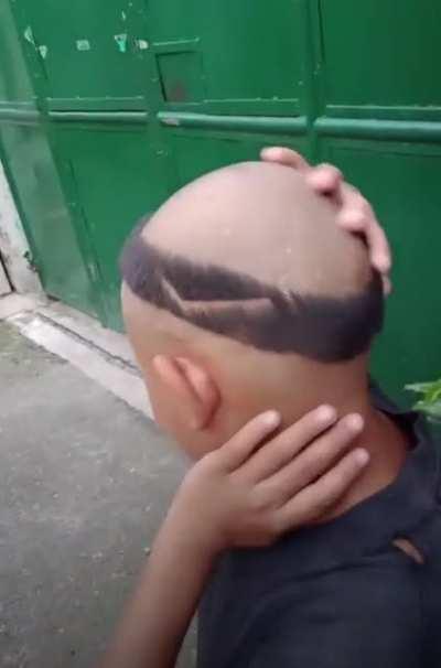 This kids haircut