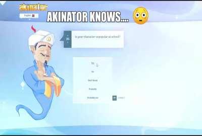 Guys, Akinator Knows....😳😳😳😳😳😳