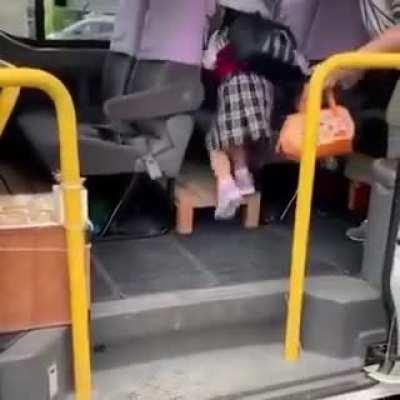 A Japanese Kid going to School during the Pandemic.