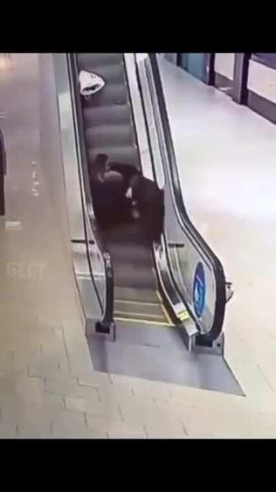 Endless Escalator Antics