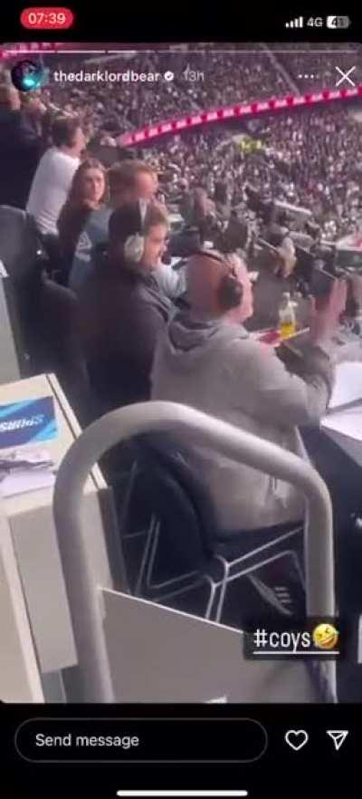 Perry Groves making the spurs fans cry while commenting for the radio 🤣