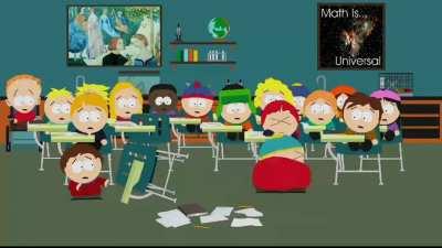 Why is Cartman so mad in this scene?