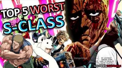 Top 5 worst S-Class heroes