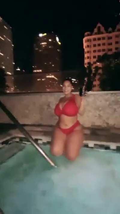 Red bikini time