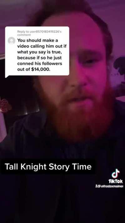 Reality of the tall knight situation