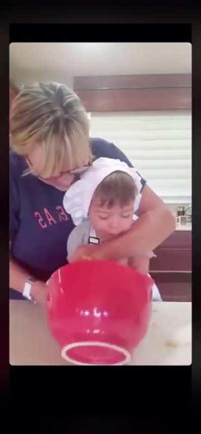 WCGW cooking with a toddler