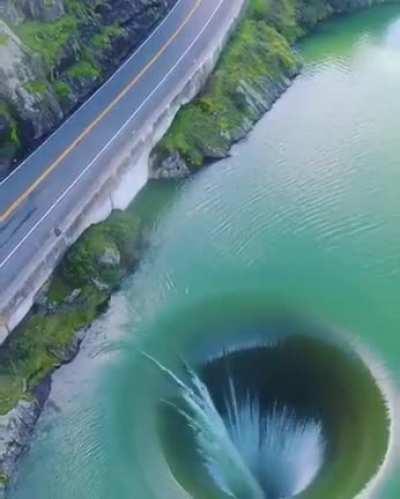 The Glory Hole of Lake Berryessa