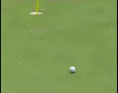 John Rahm hits amazing water shot at Masters practice