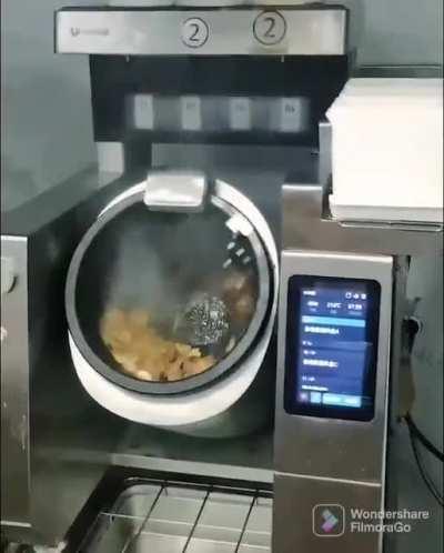 An automatic cooking station