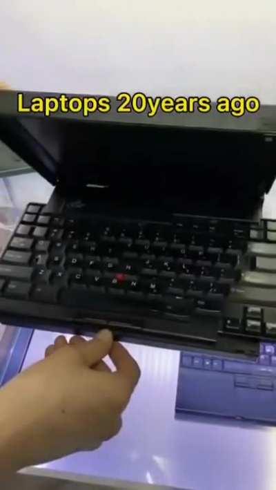 Laptops 20 years ago