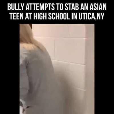 NSFW: Student on student hate crime in high school