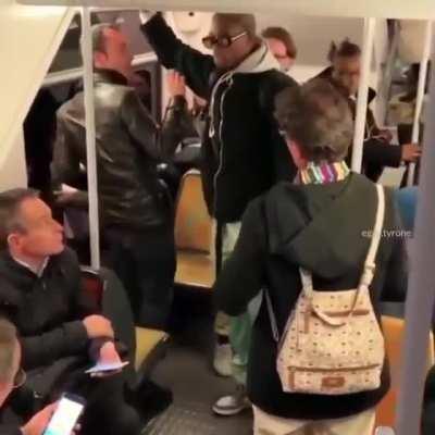 how to get a seat on a crowded train